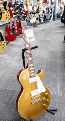 Gibson - Les Paul Standard 50s w/P90 Pickups - Gold Top 2